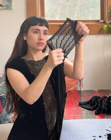From Tights to Art – Collaboration with Sienna Martz
