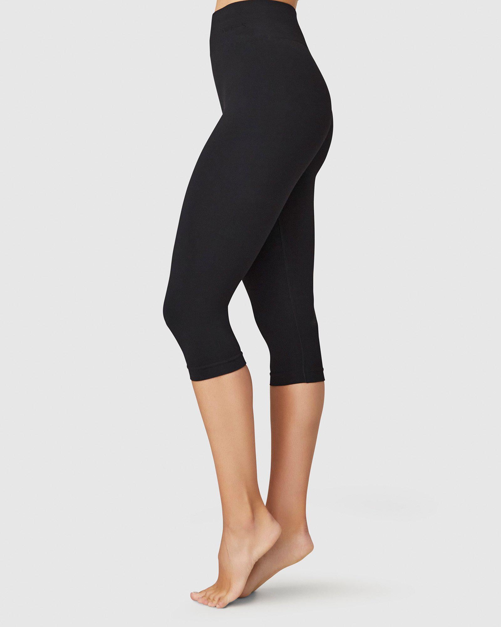 Thumbnail of Elda Capri Leggings Black – Buy Now – Swedish Stockings