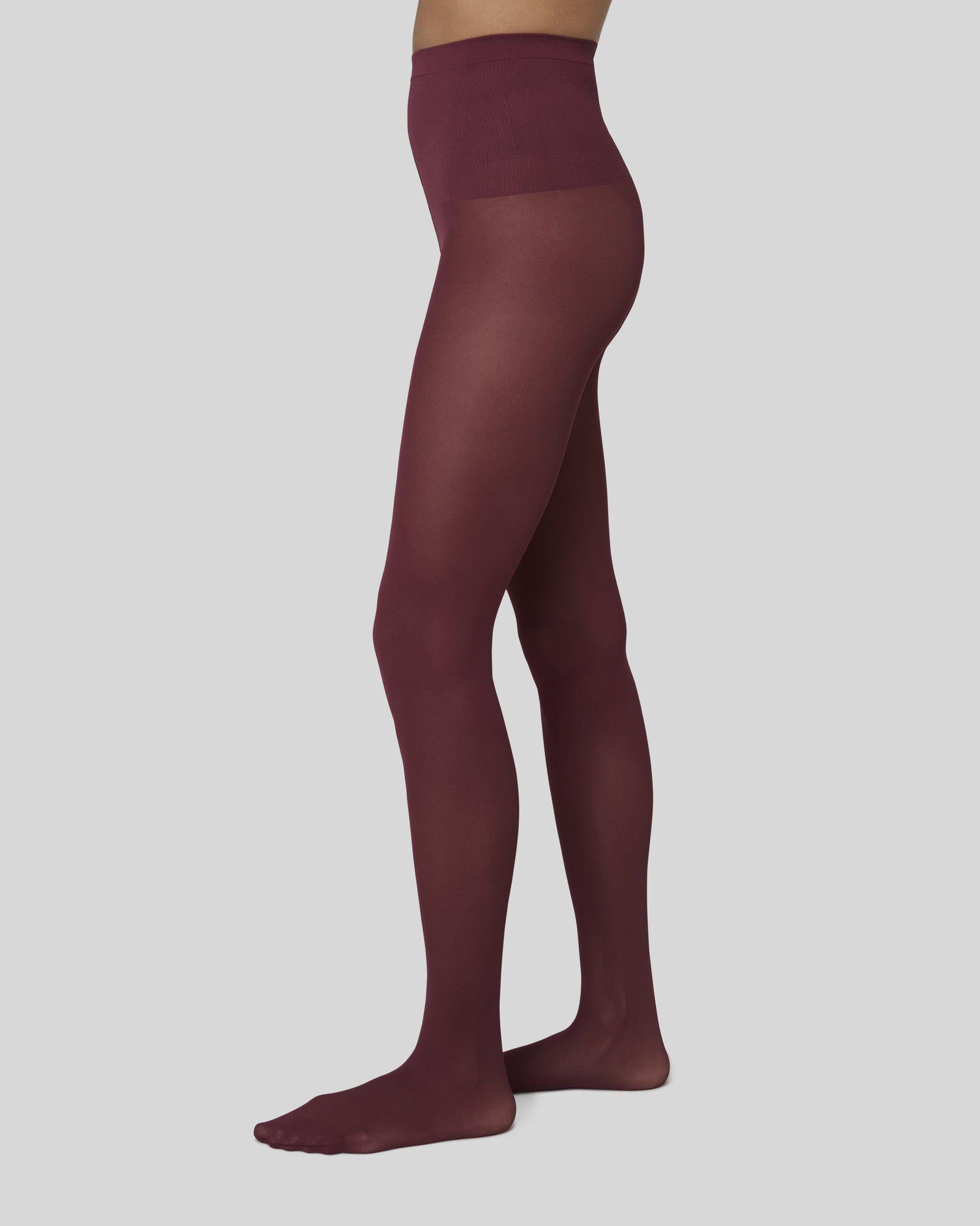 Svea Premium Tights Deep Red 30 den | Buy now - Swedish