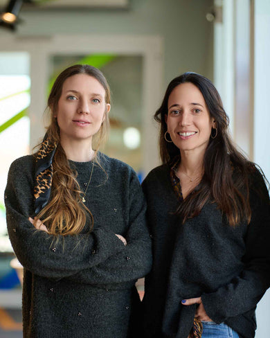 Alba Garcia Betorz and Anna Cañadell, CO-Founders of BCome | Swedish Stockings