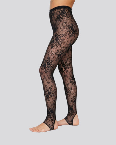 Rosa Lace Stirrup Leggings