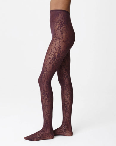 Rosa Lace Strumpfhosen