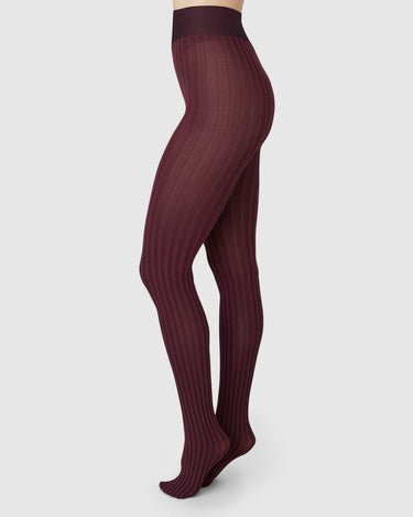 113063510-hilda-stripe-tights-red-mahogany-swedish-stockings-1