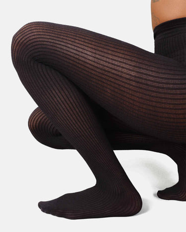Zoe Ribbed Tights