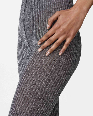 Molly Ribbed Glitter Tights