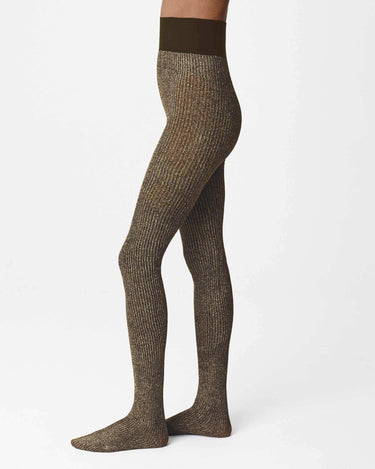 Molly Ribbed Glitter Tights