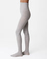 Diana Ribbed Woll-Strumpfhosen