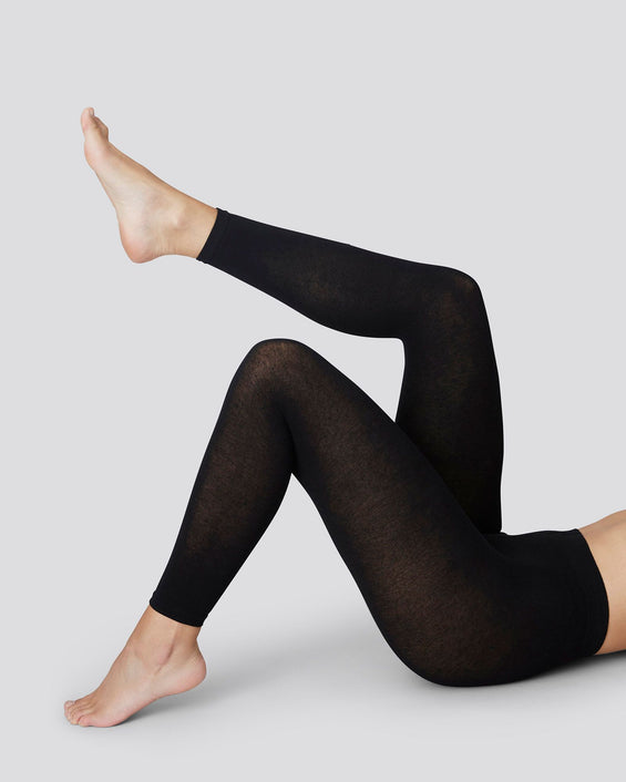 Swedish Stockings Alice Cashmere Tights in Dark Brown