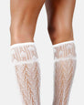 Erica Crochet Knee-Highs
