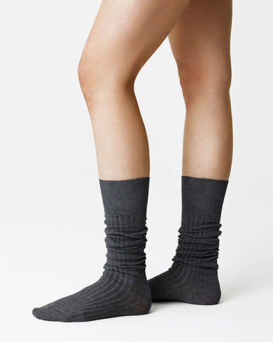 Loelle Ribbed Knee-Highs