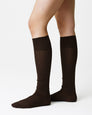 Loelle Ribbed Kniestrümpfe
