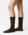 Loelle Ribbed Kniestrümpfe