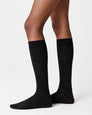 Diana Ribbed Wool Knee-Highs