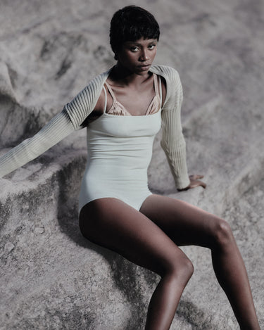 split banner barbro rib body ivory swedish stockings 1