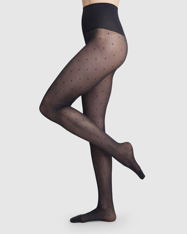 Calzedonia Hosiery  Colored tights outfit, Black pantyhose