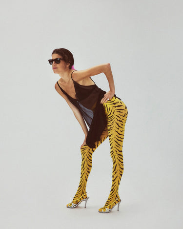 split banner tiger tights swedish stockings 7