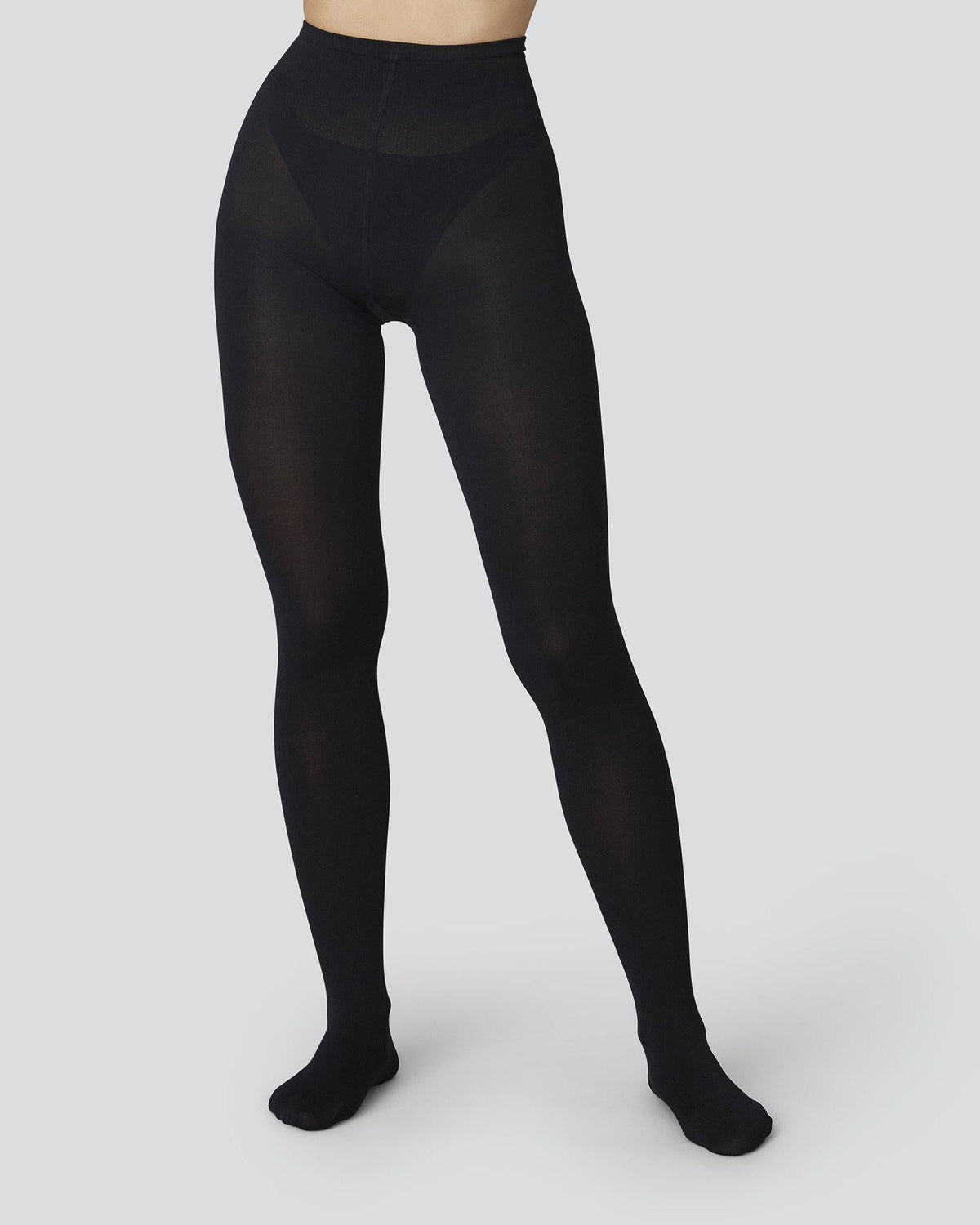 Lia Tights Black 100 den | Shop now - Swedish Stockings