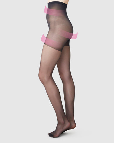 Shop Stefanie Seam Tights from Swedish Stockings at Seezona