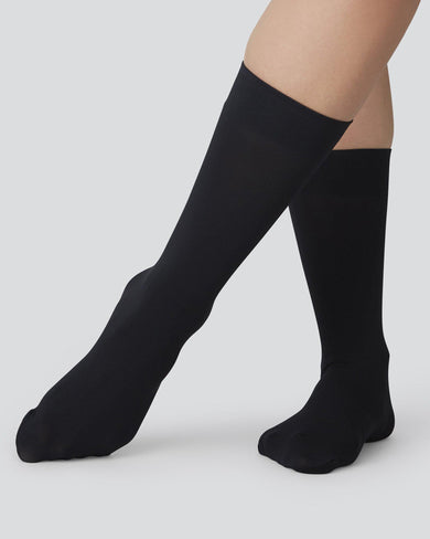 Skylar Knee High Peep Toe Socks – Something Ivy